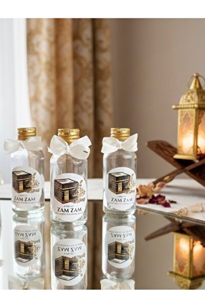 Atelierhüda 30’lu Zemzem şişesi Hac Umre Hediyeliği