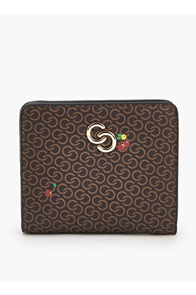 Celeste Monogram Print Wallet