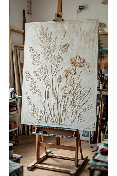 Nurşahın Resimleri El Yapımı Dokulu Dekoratif Kanvas Tablo