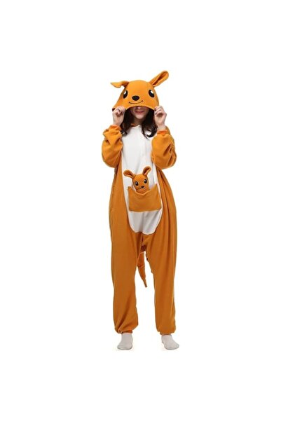 Neenca Brandis Party Costume, Kangaroo Model, Pocket, Size S