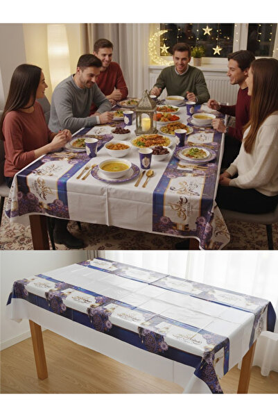 co arma Set of 2 disposable waterproof Ramadan food containers, multi-colored...