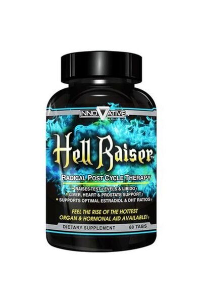 HiTech Hell Raiser Pct 60 Tablet(Saw palmetto+Na.c+Fenugreek+Test Booster Tri...
