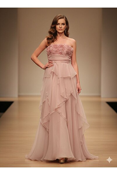 Pyramid masterpieces evening dress