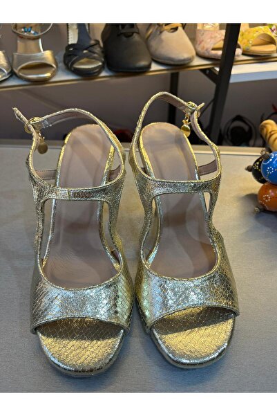 bitangosu "Sand Light" Bright Gold Leather 8.5 cm 13 Pont Tango, Dance and Ba...