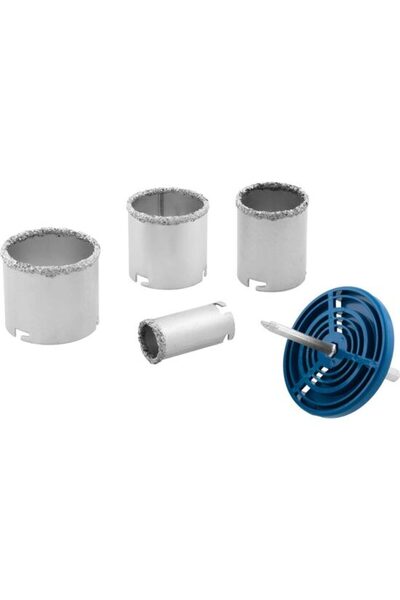 Evelise Διαμαντένια τρυπάνια με οδηγό, σετ 4 τεμαχίων, 33-73 cm, Richmann