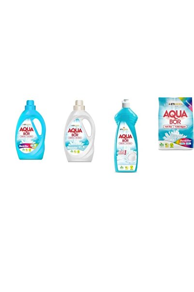 ETİ MADEN ألوان أكوا بور السائلة المعدنية الطبيعية + أبيض سائل + غسول الأطباق...
