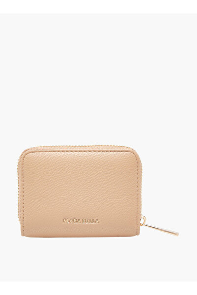 Flora Bella by Shoexpress Textured Wallet with Zip Closure