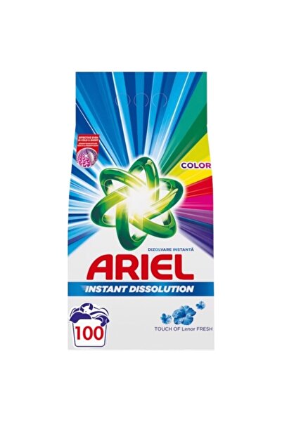 Ariel AUTOMATIC POWDER DETERGENT 7.5KG COLOR TOUCH OF LENOR 100 WASHES