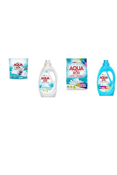 Boron أقراص أكوا بور الطبيعية المعدنية + صبغات سائلة بيضاء + 4 كجم من الألوان...