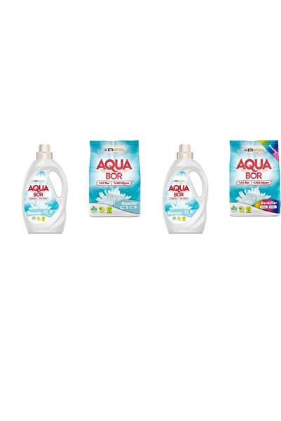 Boron أكوا بور سائل أبيض طبيعي معدني + 4 كجم أبيض + سائل أبيض + 4 كجم ألوان م...