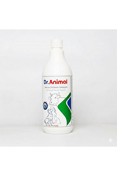 Dr. Animal Yara ve Cilt Bakım Solüsyonu 1 litre- Tüm Hayvanlar İçin -skt 07.2...