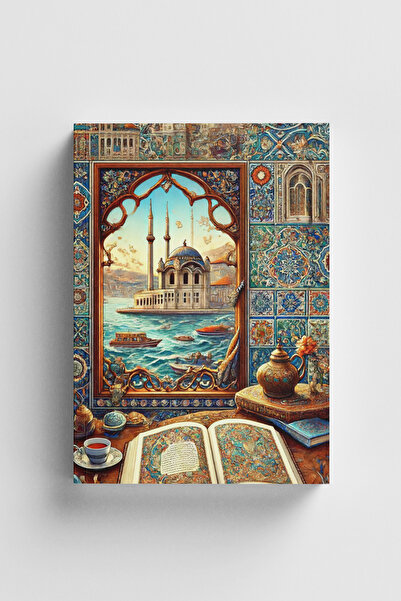 Bi Dünya Haber أنا أشاهد إسطنبول بعيون مغلقة، دفتر ملاحظات A5 من نوع Bullet J...