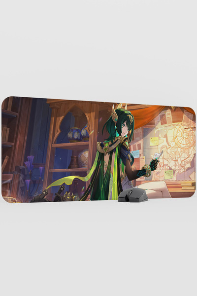 mousepad bastir Nefer Genshin Impact Anime Player V2 - 90X40 XXL Gaming Mouse...