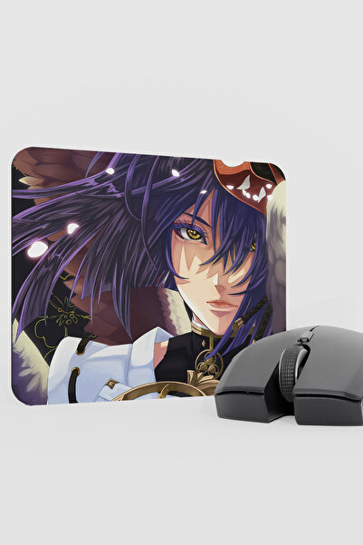 mousepad bastir Kujou Sara Genshin Impact Anime Player V4 - 22X18 Gaming Mous...