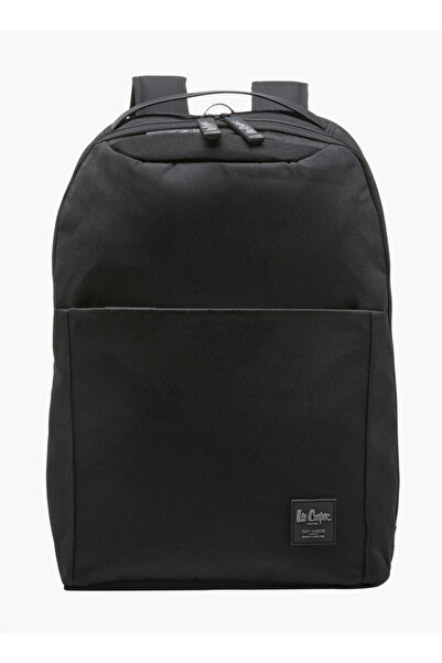 Lee Cooper حقيبة ظهر رجالية للكمبيوتر المحمول مزينة بشعار العلامة التجارية