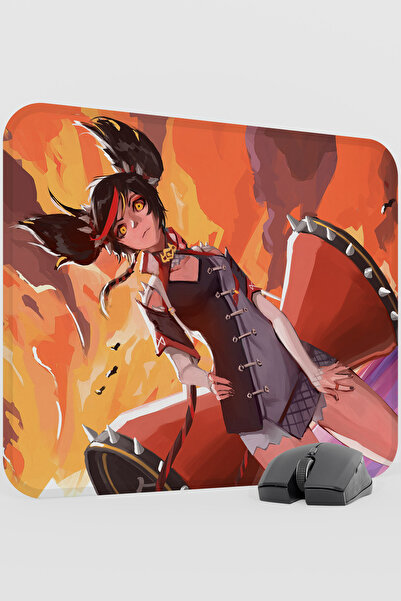mousepad bastir Xinyan Genshin Impact Anime Player V3 - 48X40 XL لوحة ماوس لل...