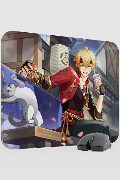 mousepad bastir لوحة ماوس الألعاب ثوما جينشين إمباكت أنيمي جيمر V2 - 48X40 XL