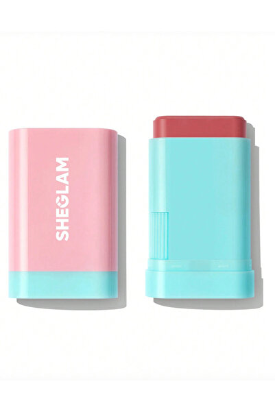 SHEGLAM Glass Glow Blush Stick, Vegan allık ve ruj, çok amaçlı stick