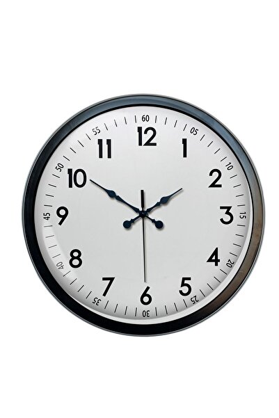 ForWhat 40cm Black Prestige Style Wall Clock for Office Home Office Gift