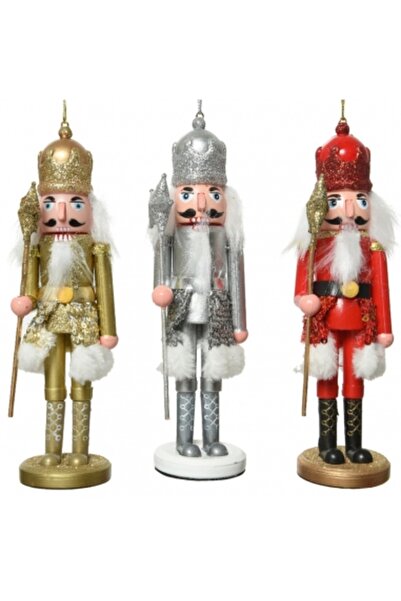 Decoratiuni Dulci Christmas decoration Nutcracker colors 17cm Decoris