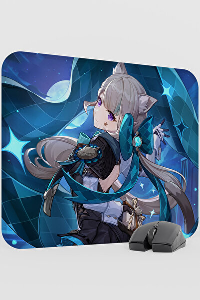 mousepad bastir لوحة ماوس ألعاب Lynette Genshin Impact Anime Player V4 - 48X4...
