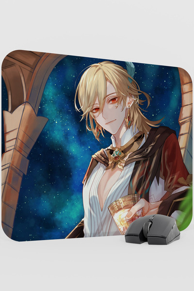 mousepad bastir Kaveh Genshin Impact Anime Player V3 - 48X40 XL Gaming Mouse ...
