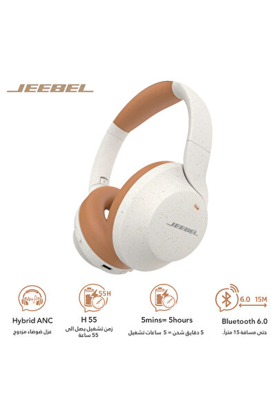 Jeebel ANCPRO Wireless Smart Headphones with Advanced Noise Cancellation