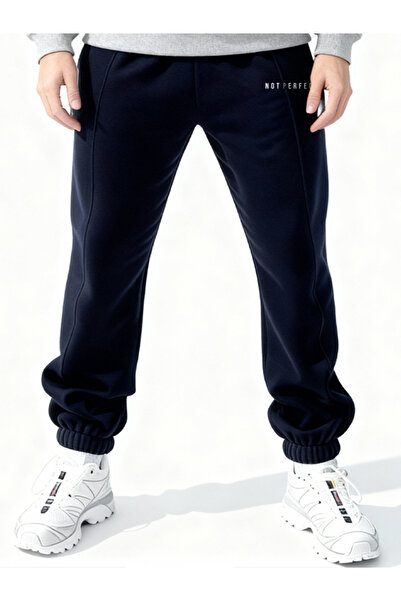 EFFRENATU Sweatpants Lacevert Perfect Printed