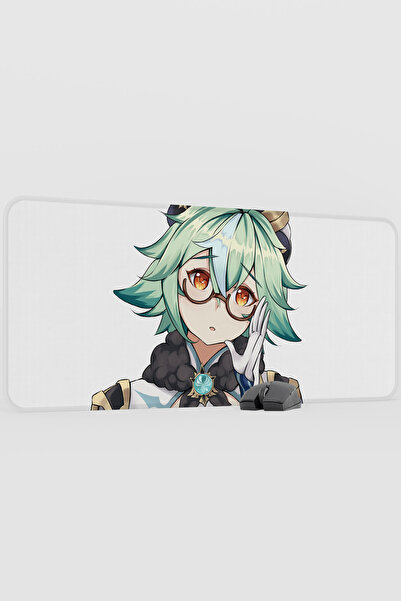 mousepad bastir لوحة ماوس الألعاب Sucrose Genshin Impact Anime Player V4 - 90...
