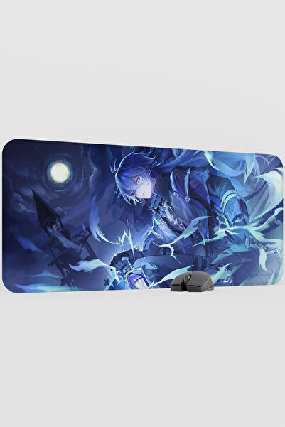 mousepad bastir Flins Genshin Impact Anime Player V2 - 90X40 XXL Gaming Mouse...