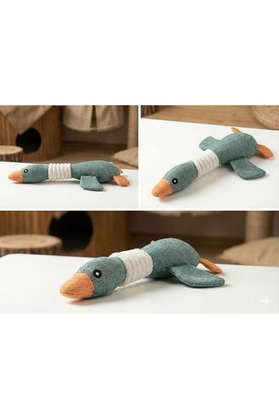 ASLAN PETSHOPS Cute Duck Design Cat and Dog Toy