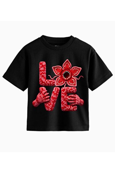 ROLY 100% Cotton Stranger Things Stranger Valentine Monster T-Shirt