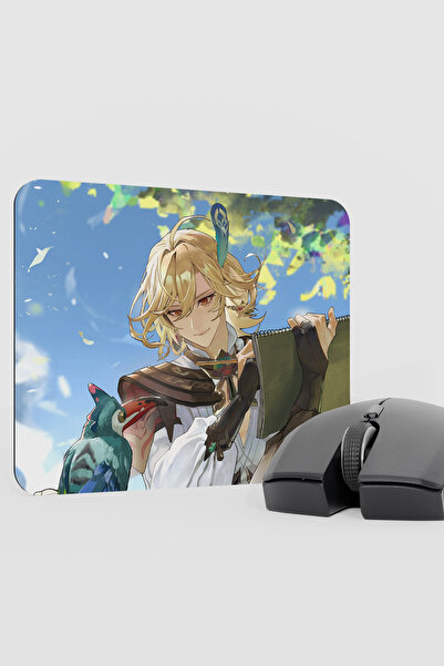 mousepad bastir Kaveh Genshin Impact Anime Player V1 - 22X18 Gaming Mouse Pad...