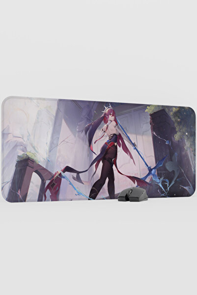 mousepad bastir Rosaria Genshin Impact Anime Player V2 - 90X40 XXL Gaming Mou...