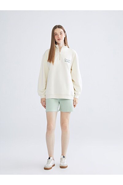 LC Waikiki Women's Sports Shorts with Elastic Waist