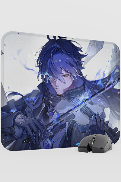 mousepad bastir لوحة ماوس الألعاب Flins Genshin Impact Anime Player V4 - 48X4...