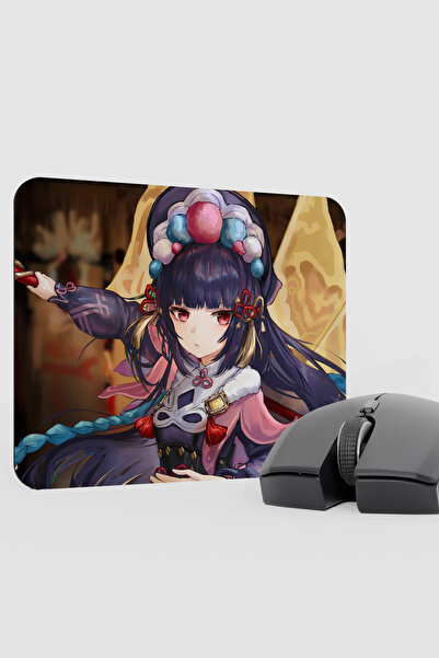 mousepad bastir لوحة ماوس للألعاب من Yun Jin Genshin Impact Anime Player V4 -...