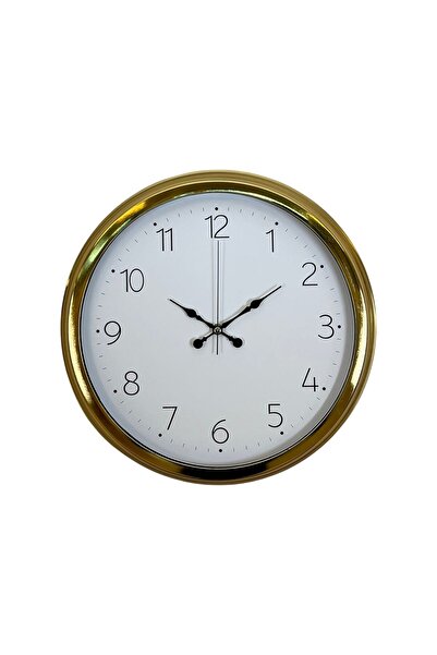 ForWhat 40cm Golden Luxury Wall Clock for Office Home Office Gift