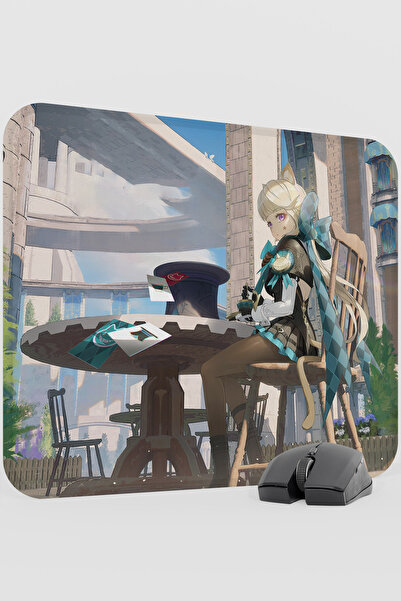 mousepad bastir لوحة ماوس للألعاب Lynette Genshin Impact Anime Player V5 - 48...