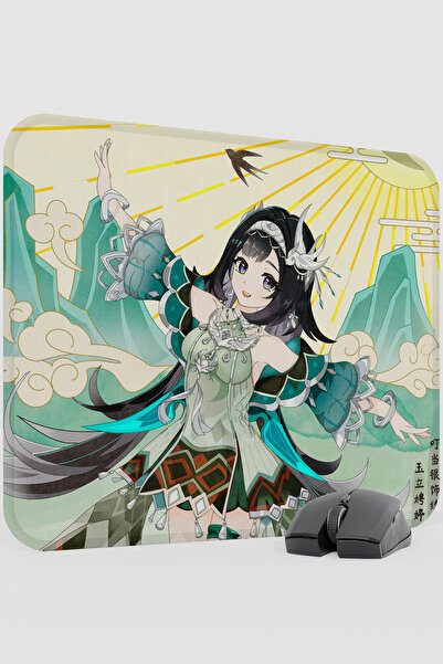 mousepad bastir لوحة ماوس للألعاب من لان يان جينشين إمباكت أنيمي جيبر V3 - 48...