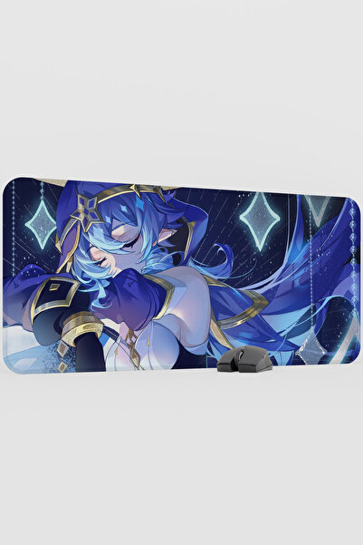 mousepad bastir لوحة ماوس للألعاب Layla Genshin Impact Anime Player V3 - 90x4...