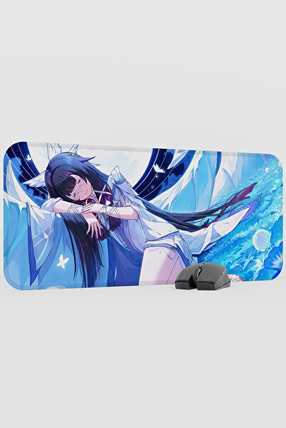 mousepad bastir لوحة ماوس الألعاب كولومبينا (دامسيليت) جينشين إمباكت أنيمي جي...