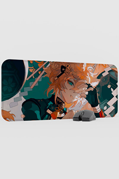 mousepad bastir لوحة ماوس الألعاب Gorou Genshin Impact Anime Player V3 - 70x3...