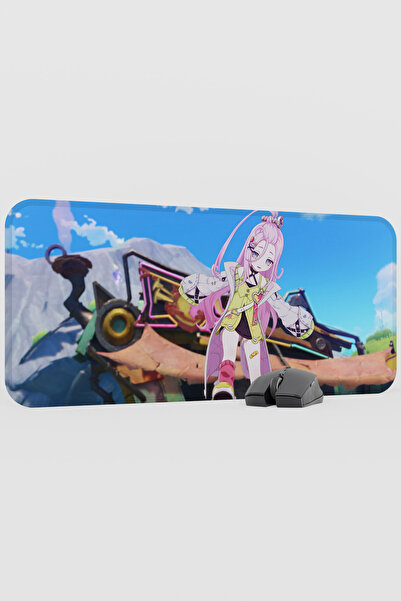 mousepad bastir لوحة ماوس للألعاب من Aino Genshin Impact Anime Player V5 - 70...