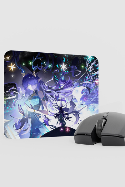 mousepad bastir لوحة ماوس الألعاب Lauma Genshin Impact Anime Player V5 - 22X18