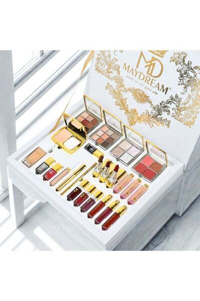 MAYDREAM – مجموعة مكياج احترافية شاملة للوجه والعينين والشفاه
