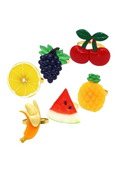 Hemoton Set of 6 Napkin Rings