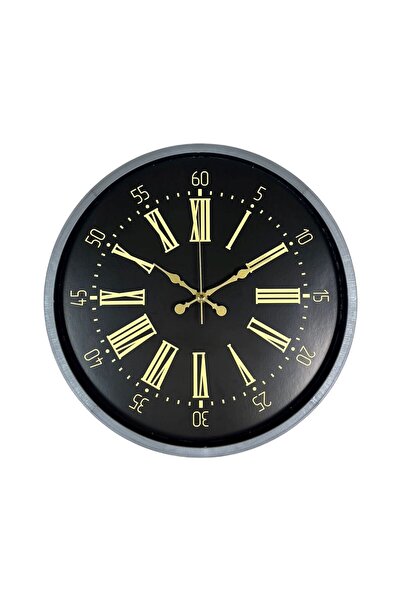 ForWhat 36cm Grey Decorative Wall Clock for Office Home Office Gift