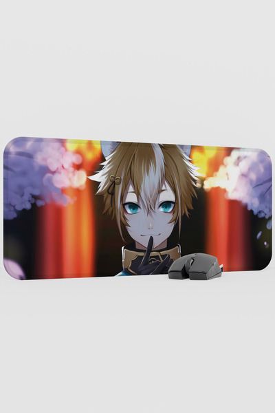 mousepad bastir Gorou Genshin Impact Anime Player V2 - 70x30 XL Gaming Mouse ...