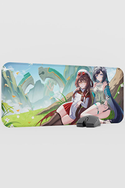 mousepad bastir لوحة ماوس للألعاب من لان يان جينشين إمباكت أنيمي جيبر V4 - 70...